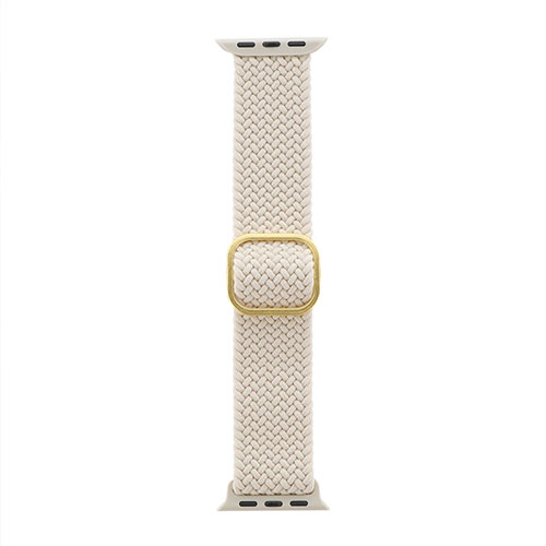 LEPLUS NEXT Apple Watch 38/40/41/42mm バンド CORVIN ストレッチナイロンバンドB エクリュ LN-AW41B06WH
