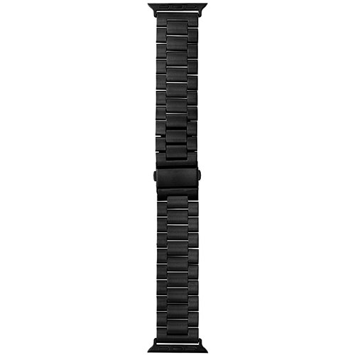 LEPLUS NEXT Apple Watch 42(Series 1,2,3)/44/45/46/49mm バンド CORVIN ベーシックメタルバンド ブラック LN-AW49B12BK