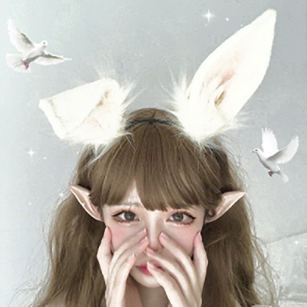 コスプレ カチューシャ うさ耳 ヘアアクセサ
