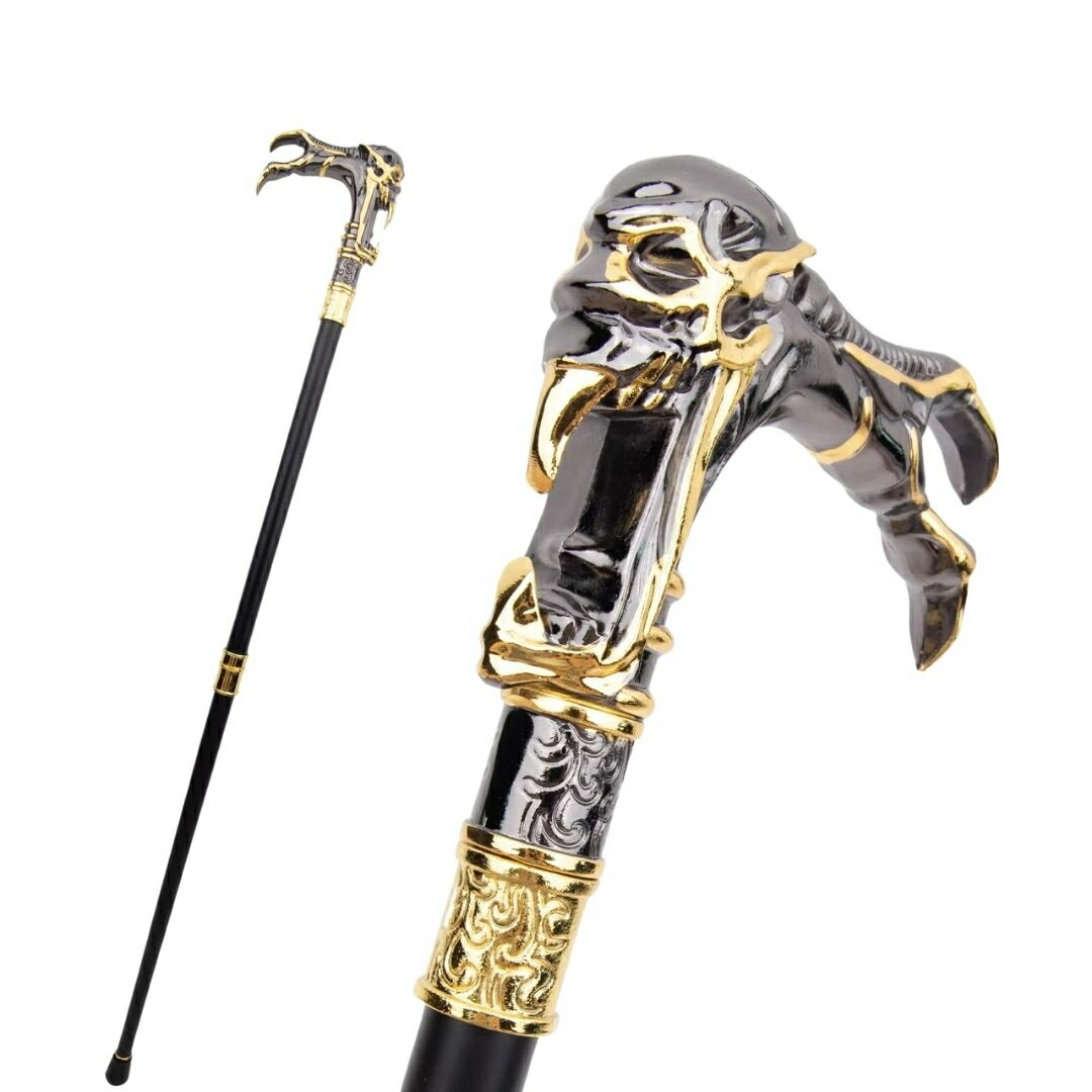 杖 ミスティック ゴースト ステッキ スチームパンク つえ おしゃれ ゴシック パンク ファンタジー 中世