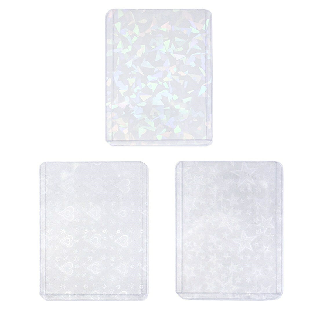 推し活 バリカタ ハードスリーブ ホログラム 3タイプ 50枚セット