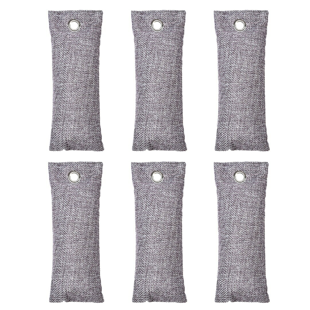 靴 消臭炭パック セット グレー 吊り下げ穴付き 75gパック 強力脱臭 消臭 除湿