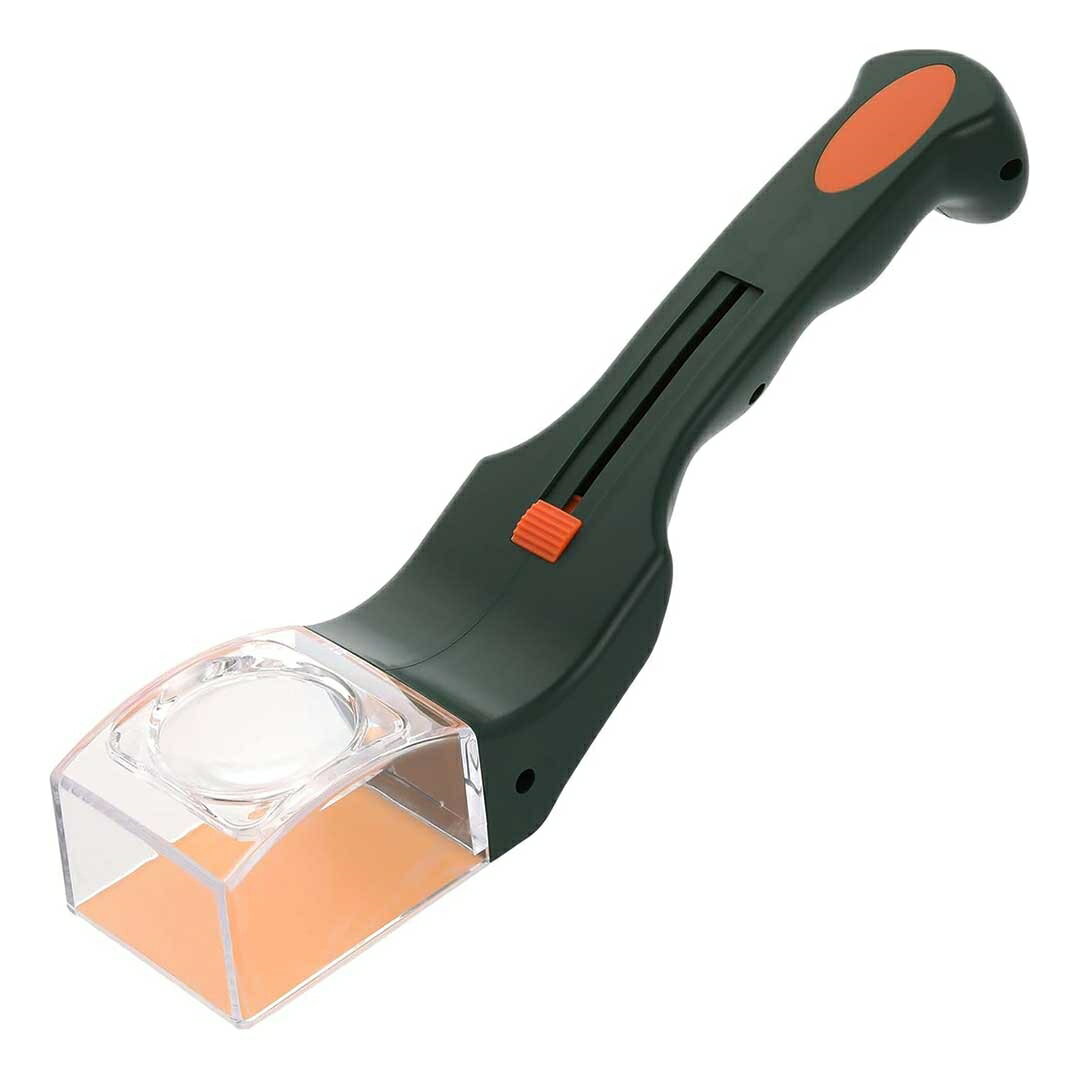 虫取り器 触らずキャッチ！拡大レンズ付き 虫取りキャッチャー 電池不要 虫キャッチャー