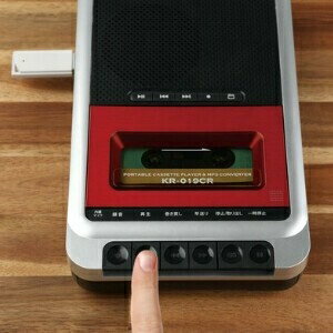 ポータブルカセットテープ変換プレーヤー