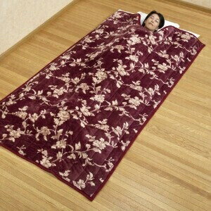 Rakuten - テイジン(R)ウォーマル(R)使用マイヤー2枚合わせくりえり毛布 1枚 ブラウン