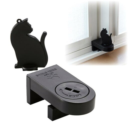ねこの防犯窓ロック ABA-30 ねこの防犯窓ロック ABA-30