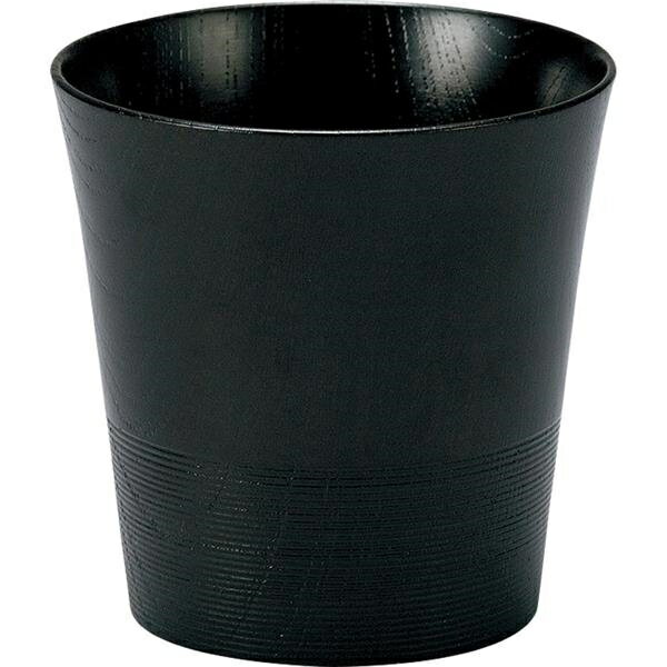 「伝」 TSUTAE　ロックカップ 黒 6044