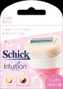 イントゥイション さっぱりうるおい肌 替刃(3コ入) 【シック(Schick)】 【女性用カミソリ】