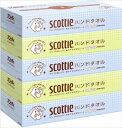 スコッティ ハンドタオル 100 スマートタイプ 5箱パック 【日本製紙クレシア】 【キッチンタオル】