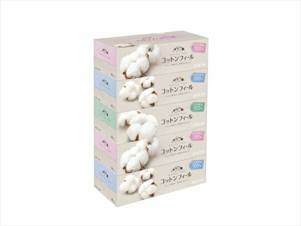 エリエールコットンフィールティシュ150W5P 【 大王製紙 】 【 ティッシュ 】