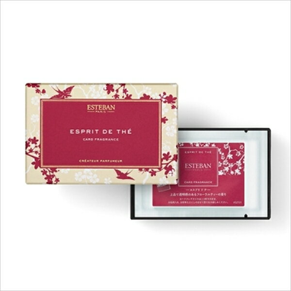 ESTEBAN　カードフレグランス　エスプリ　ド　テ 【 日本香堂 】 【 お香 】
