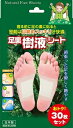 足裏樹液シート30枚 【 東京企画販売 】 【 フットケア 】