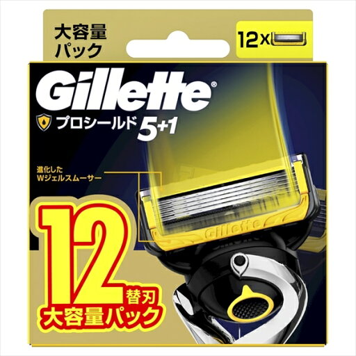 プロシールド替刃12B 【 ジレット 】 【 男性用カミソリ 】 プロシールド替刃12B 【 ジレット 】 【 男性用カミソリ 】