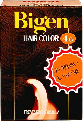 ビゲン ヘアカラー 4G 自然な栗色 【 ホーユー 】 【 ヘアカラー・白髪用 】