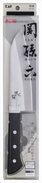 関孫六　萌黄　三徳165mm