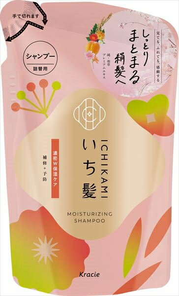 いち髪　濃密W保湿ケア　シャンプー　詰替用