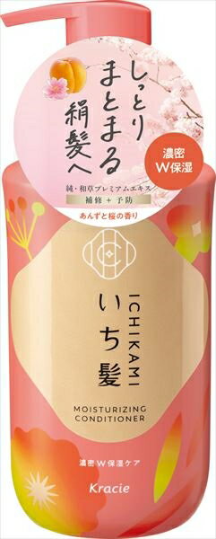 いち髪　濃密W保湿ケア　コンディショナー　ポンプ