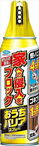 ■商品紹介商品番号：ns-hr-4902424453881●家への侵入をブロック！●予防＆退治のダブル効果！●4連ノズルでラクラク処理！■サイズ・容量【サイズ】409×244×343(mm) 【容量】400ML■注意事項■こちらの商品はメーカー直送品となります。■メーカーに在庫が無い場合はキャンセルさせていただくことがございます。■お客様ご都合による返品・交換は出来ませんのでご注意ください■北海道、沖縄、離島については別途送料が掛かります。