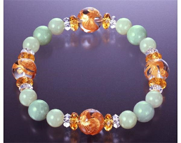 四神獣・翡翠ブレスレット