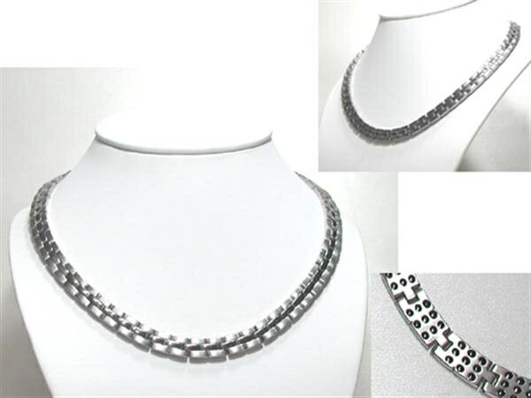 ゲルマ252個 チタン・ネックレス