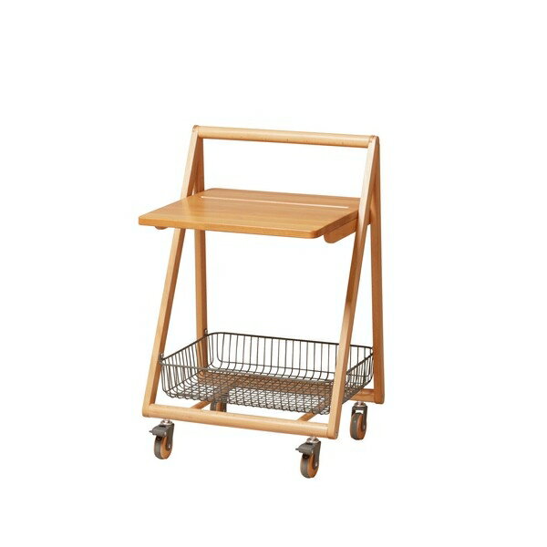 【Mash】LIV テーブルワゴン グレー