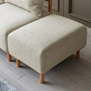 SELF SOFA　セルフ オットマン　Mash　SLFSF001OIV アイボリー