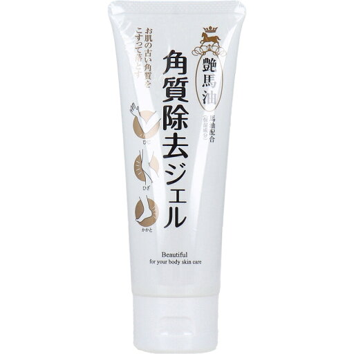 艶馬油 角質除去ジェル マッサージ料 洗い流すタイプ 無着色 100g 艶馬油 角質除去ジェル マッサージ料 洗い流すタイプ 無着色 100g