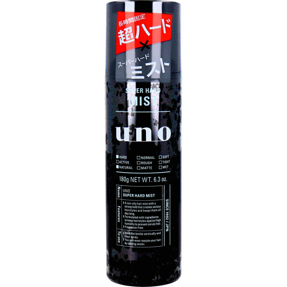 樂天商城 - UNO(ウーノ) スーパーハードミスト f 整髪料 180g