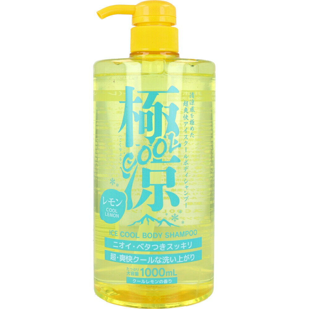 樂天商城 - 極涼COOL アイスクールボディシャンプー クールレモンの香り 1000mL