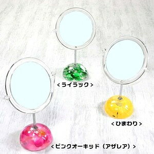 【バス・トイレ収納用品】『アクリル・スタンドミラー』　3種類　スタンドミラー　...