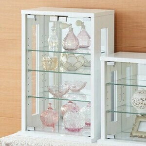 卓上コレクションケース 縦型(ホワイト)