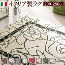 イタリア製ゴブラン織ラグ Camelia〔カメリア〕200×250cm ラグ ラグカーペット 長方形