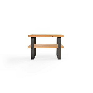 シェルフ ベンチ 収納 古材 60cm 棚付き 棚 本棚 サイドテーブル シューズラック