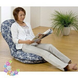 円満座椅子＜腰から背中をしっかり受け止める＞　ブラウン系 SP-404