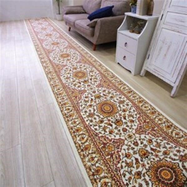 日本製 【エミール】 廊下敷きマット　廊下敷きマット 65×360cm ブルー