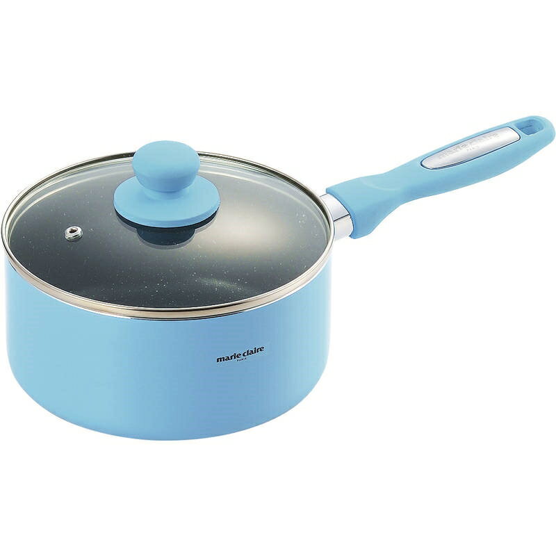 マリ・クレール カラーズ アルミ片手鍋18cm MC-074R