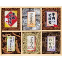 廣川昆布 万味豊秀 6品佃煮詰合せ(B-20) 201-33