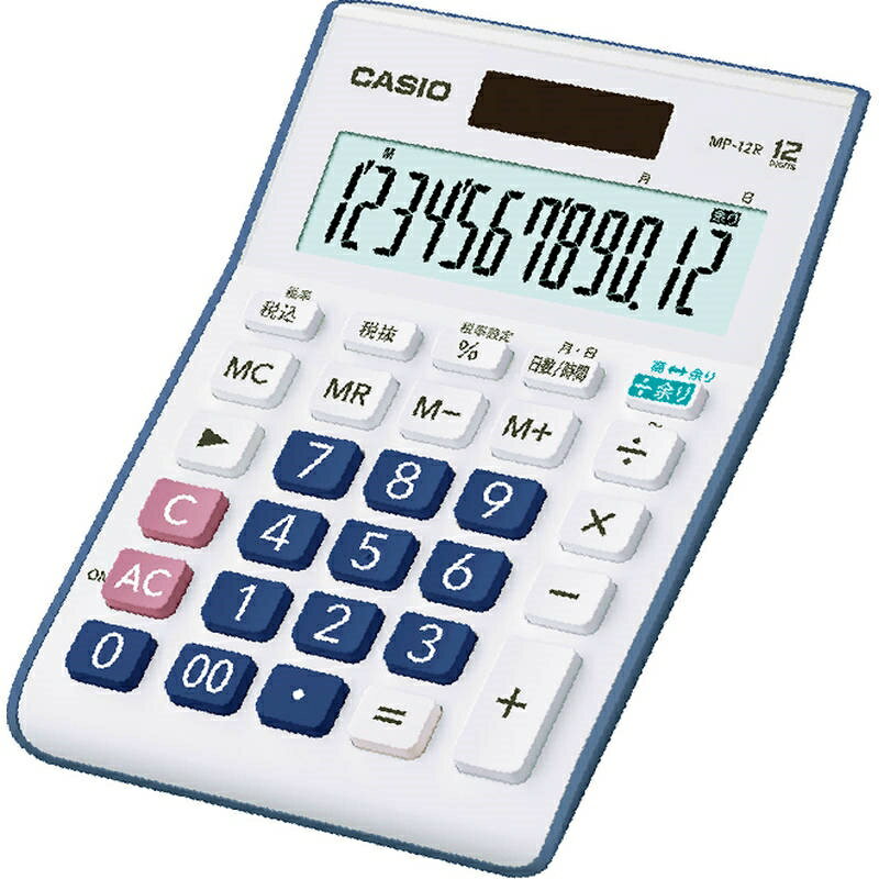 計算机 - カシオ あまり計算電卓 MP-12R