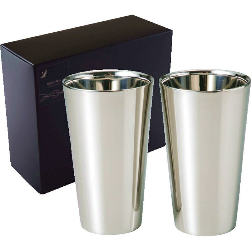越後の職人 ステンレス二重タンブラー2P 39076