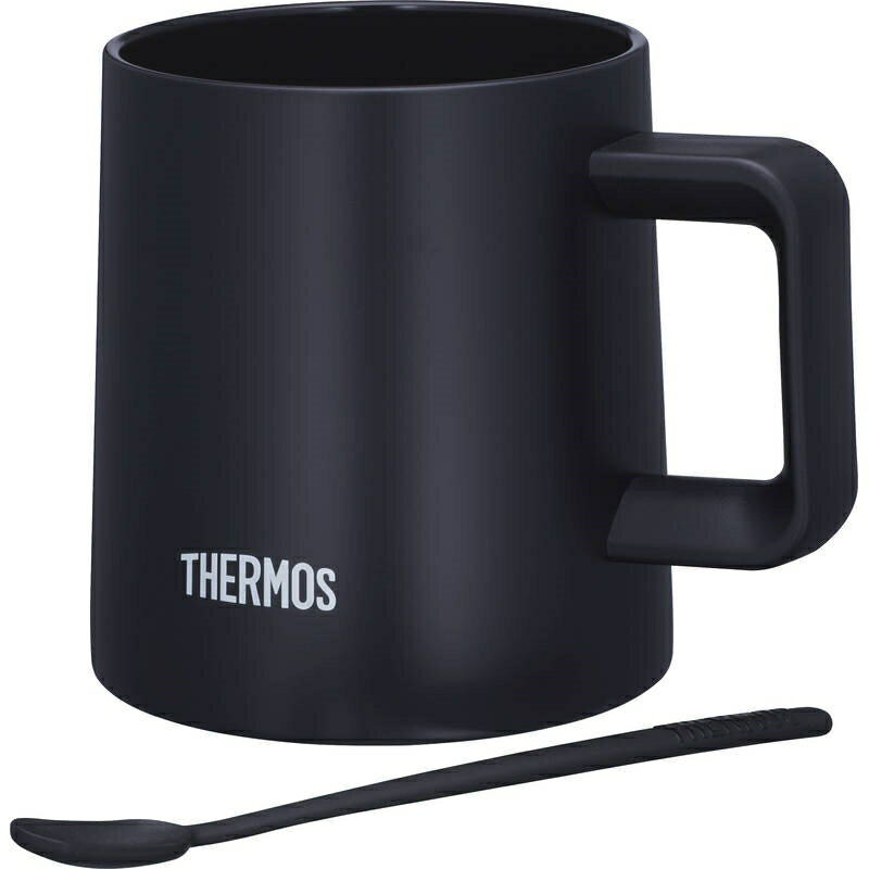 サーモス 真空断熱マグカップ 350mL JDZ-350 BK ブラック