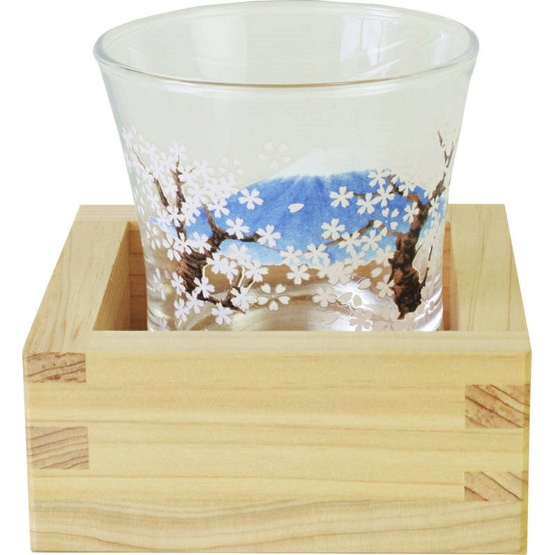 冷感枡酒グラス AM-SYO-13 富士桜