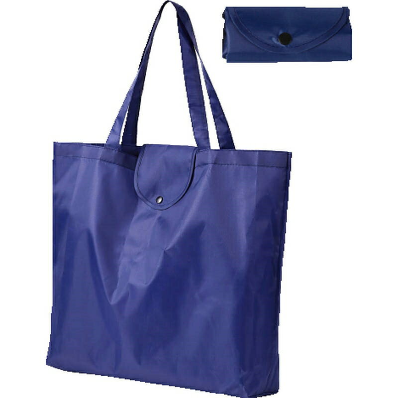 簡単収納エコバッグ E3402 ネイビー