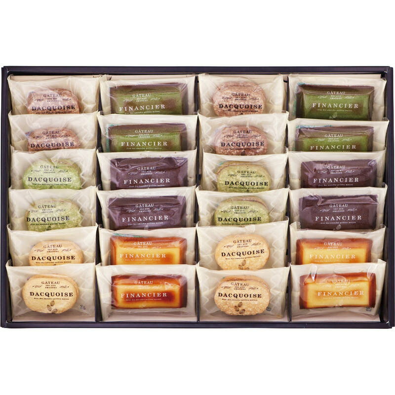 井桁堂 自家挽きアーモンドのガトーセレクション 24個入 GS24