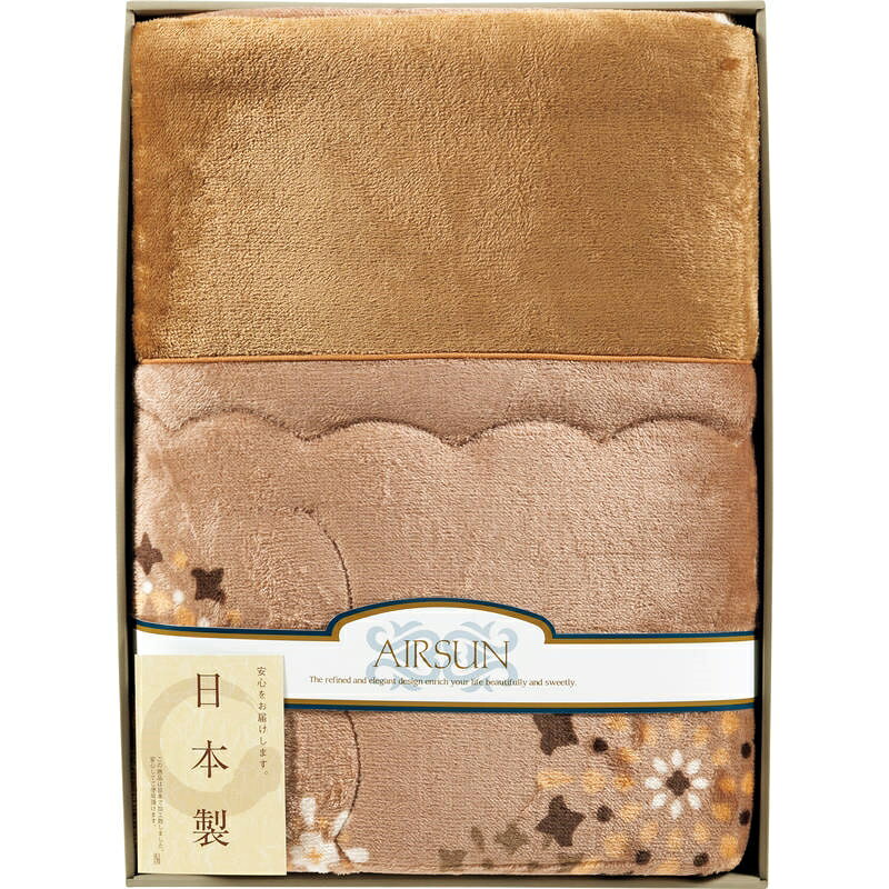 Cotton Blankets - 吸湿発熱わた入り 日本製やわらかタッチわた入り毛布ふとん SV-4010