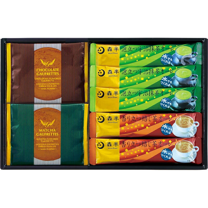 宇治抹茶香るオーレとゴーフレット WMT-15