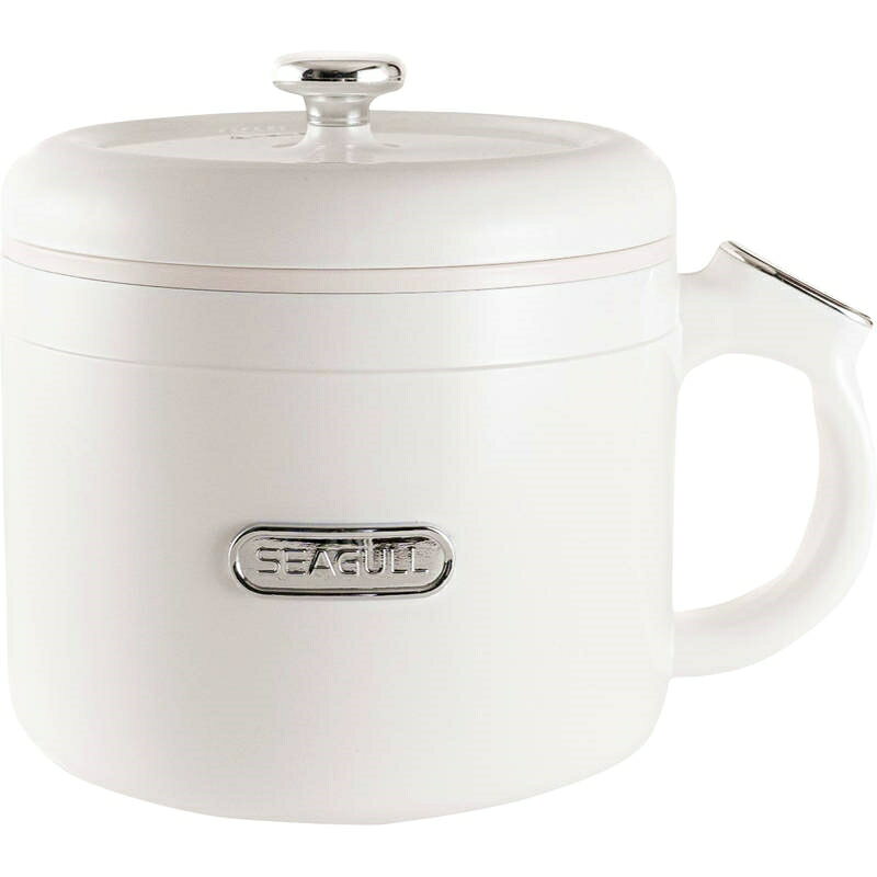 ■商品紹介商品番号：ns-sq-f6183-r07食材を入れて調理メニューを選ぶだけで1人前の本格調理！煮る・蒸す・炒める・焼くがこの1台でできる。一人暮らしの料理にぴったりの持ち手付き電気調理鍋。・ラーメンなどの即席料理から、煮込み料理なども作れます。・大きく見やすいタッチパネル。・最大炊飯容量／2合（0.36L）・調理メニュー7種類・弱火モード／50℃・70℃・90℃・電源差込口のキャップをしっかり閉めて丸洗い可能。・鍋内側に便利な目盛付き。■サイズ・容量・規格【パッケージサイズ】226×238×226mm【内容】240×175×190mm、1.2L、蓋、蒸し器、湯切り、電源コード、レシピブック【材質】ステンレス鋼、PP、ABS（メッキ）、シリコーンゴム、PC、ポリプロピレン【生産国】中国【パッケージ形態】化粧箱入■注意事項■こちらの商品はメーカー直送品となります。■メーカーに在庫が無い場合はキャンセルさせていただくことがございます。■お客様ご都合による返品・交換は出来ませんのでご注意ください■北海道、沖縄、離島については別途送料が掛かります。