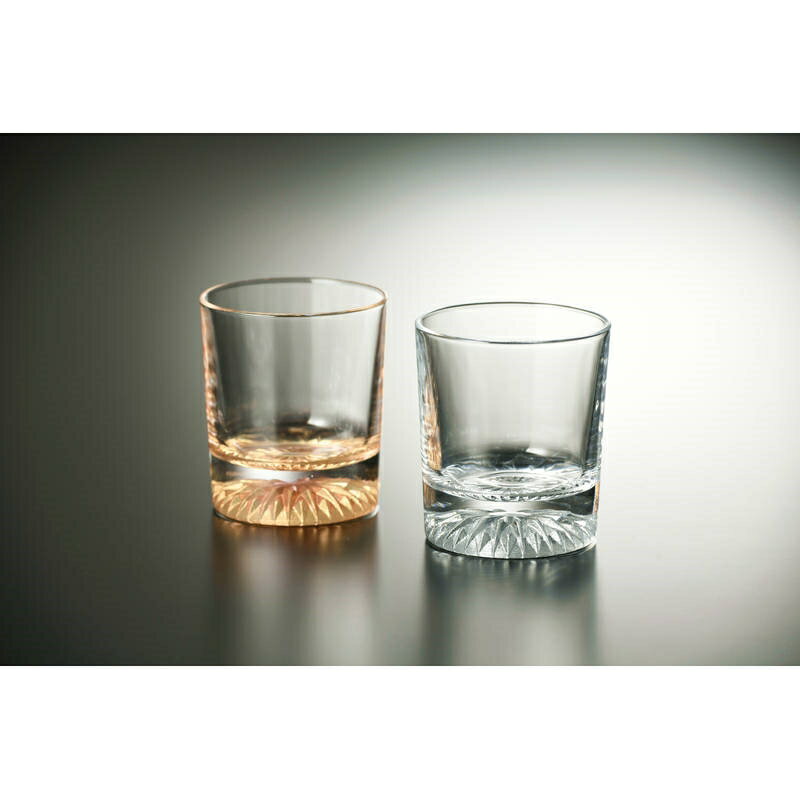 ぬりもんde Verre ゴールド＆シルバー オールドグラスペア 0771025