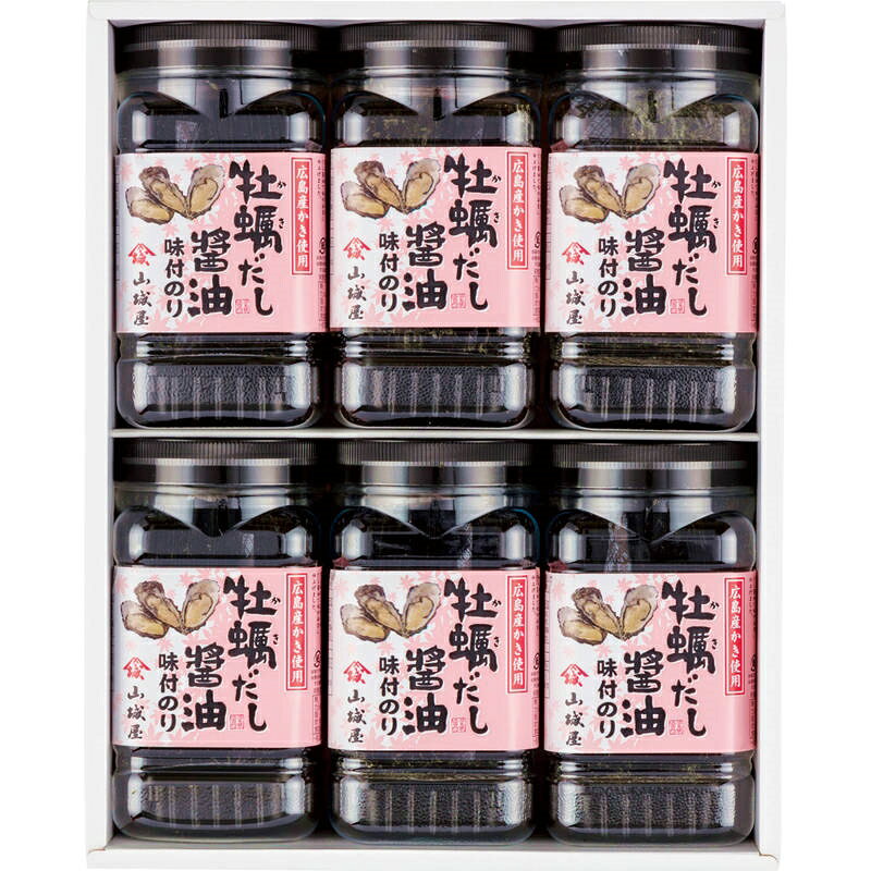 山城屋 牡蠣だし醤油味付海苔 NK-30