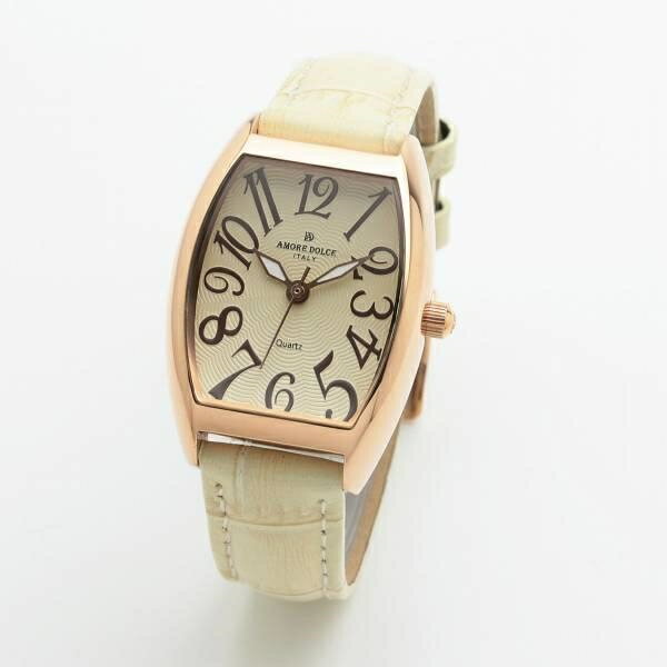 SWATCH - 正規品AMORE DOLCE腕時計アモーレドルチェ AD18302S-PGIV トノー 革バンド レディース腕時計