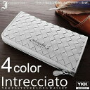本革使用 イントレチャートL字ファスナー式長財布 Lファスナー IG-3002 メンズ財布